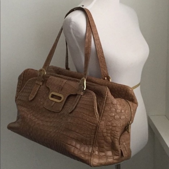 Jimmy Choo XL Weekender Bag Luggage - Picture 2 of 12